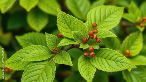 Entangled Vines of Rubia scandens and Rubia cordifolia photo