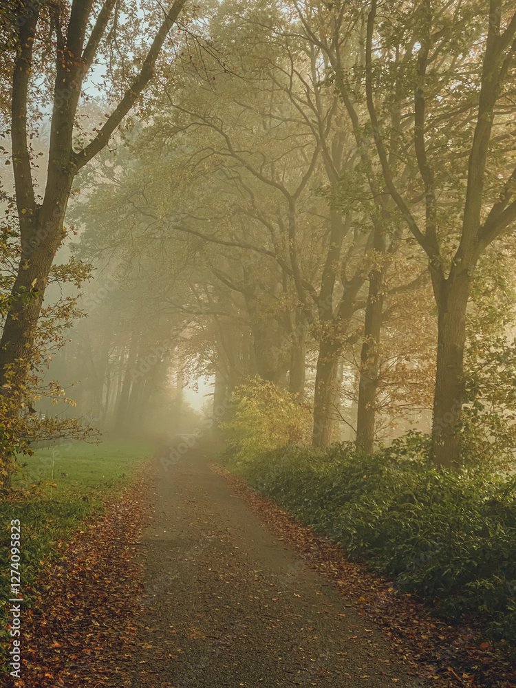 morning in the forest