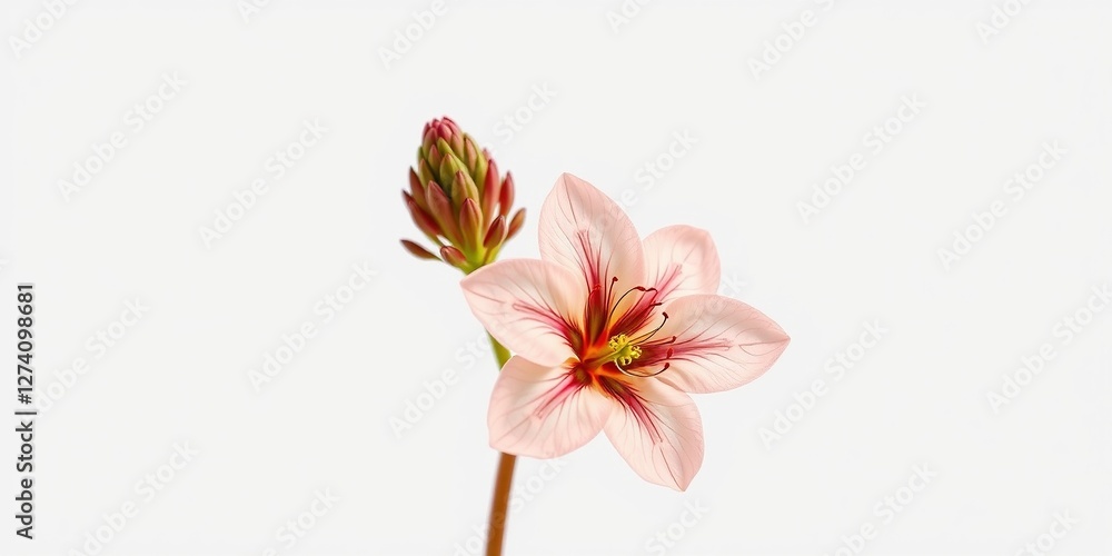 Fototapeta premium Mesmerizing Phoenicaulis Cheiranthoides: A Floral Tapestry