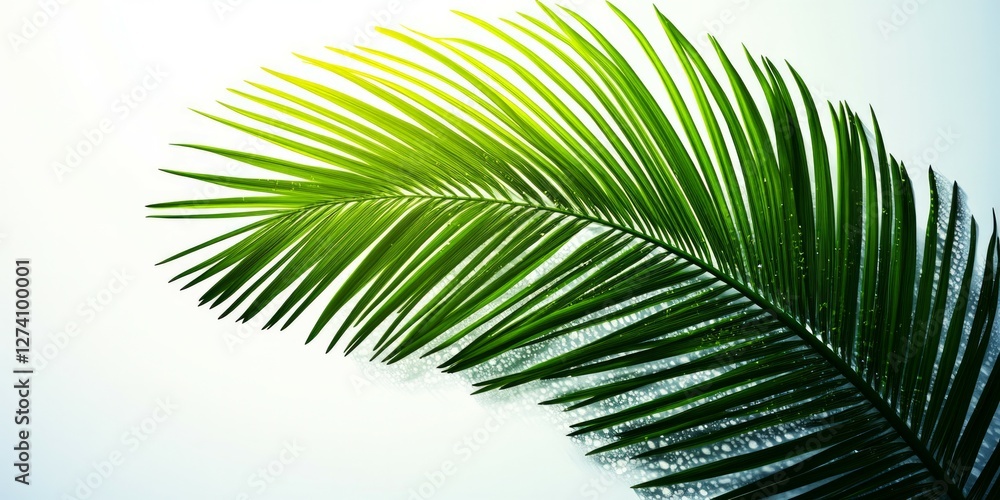 Fototapeta premium palm, leaves, leaf, tree, background, coconut, tropic, element, summer, green, beach, branch, jungle, lush, sea, hawaiian, greenery, hawaii, nature, abstract, texture, design, isolated, spring, forest