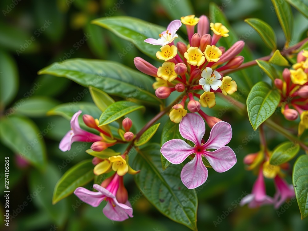 Senna Quinquangulata in Bloom: A Symphony of Vibrant Hues and Delicate Foliage Senna Quinquangulata in Bloom: A Symphony of Vibrant Hues and Delicate Foliage
