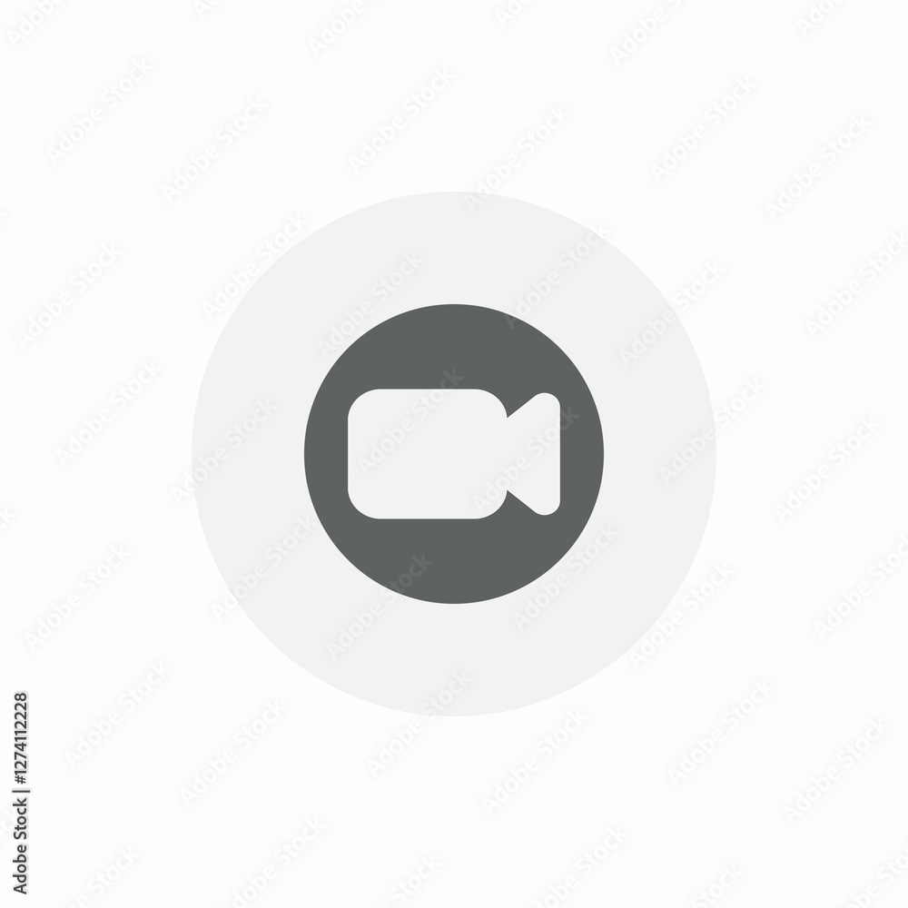 service videocall icon sign vector service videocall icon sign vector