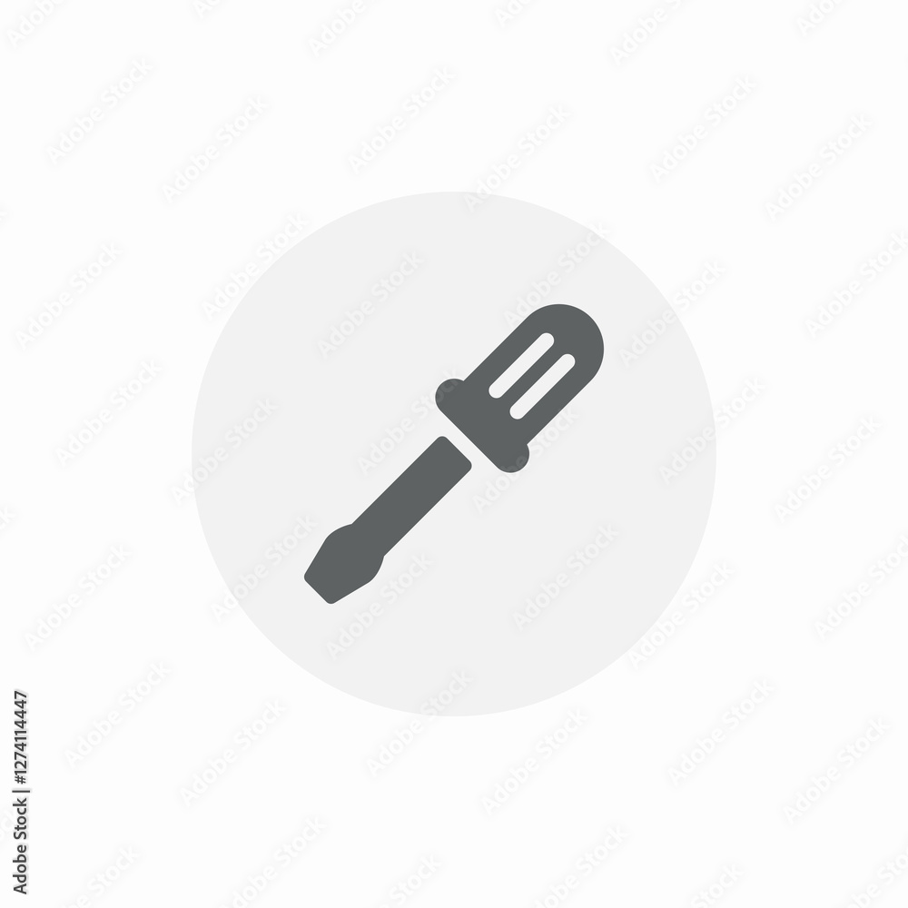 work tool screwdriver icon sign vector work tool screwdriver icon sign vector