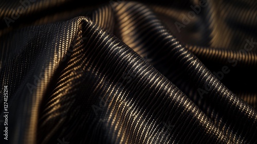 Wallpaper Mural Detailed view of tightly woven Kevlar fabric highlighting its texture and patterns in natural light Torontodigital.ca