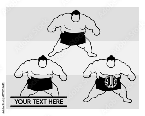 Sumo Wrestling SVG Silhouette Bundle, Sumo Wrestling Silhouette, Sumo Svg, Sports Svg, Sumo Outline Svg, Sumo Silhouette svg, Sumo Png, Wrestler Svg, Sumo Wrestling svg, Sumo Japan Sports, Cut Files