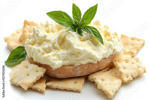 Cheese Dip Isolated