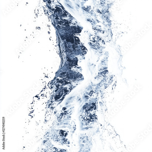 Water Stream Isolated