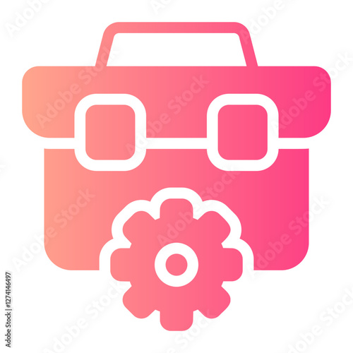 bussiness man gradient icon