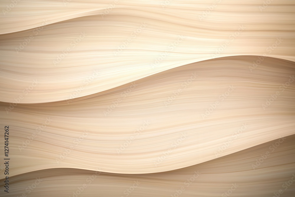 Modern Soft Abstract Textured Background, Smooth, wavy texture of light-colored wood background. Modern Soft Abstract Textured Background, Smooth, wavy texture of light-colored wood background.