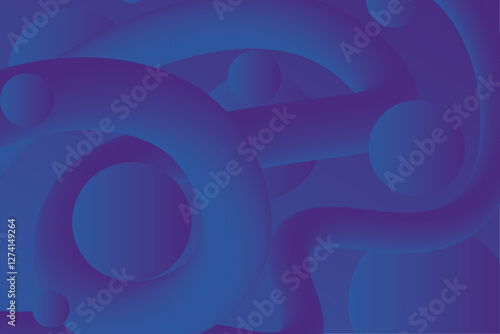 Blue Purple 3D Background.eps