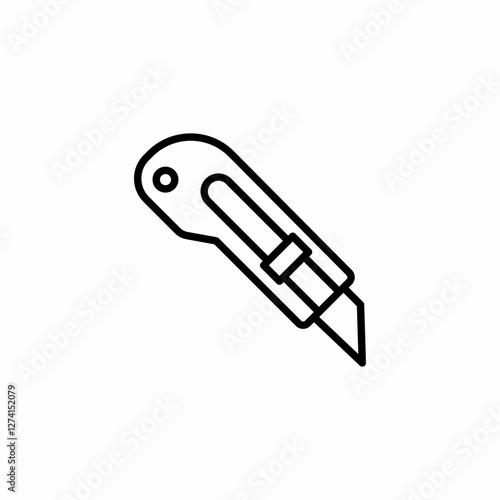 sharp tool icon sign vector