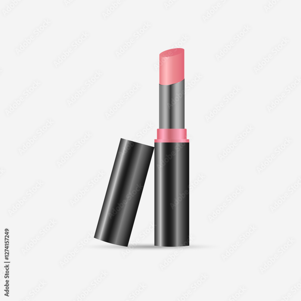 Obraz premium lipstick mockup, cosmetic package design