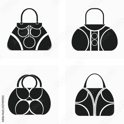 Luxury Handbag Silhouette Collection for Designers.