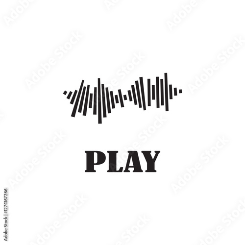 Sound waves vector illustration