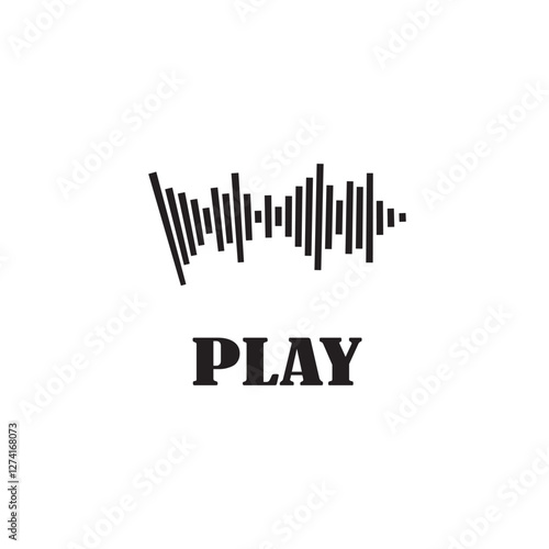 Sound waves vector illustration
