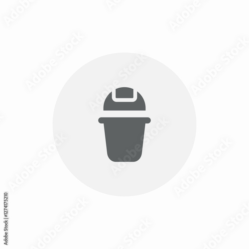 office bin icon sign vector