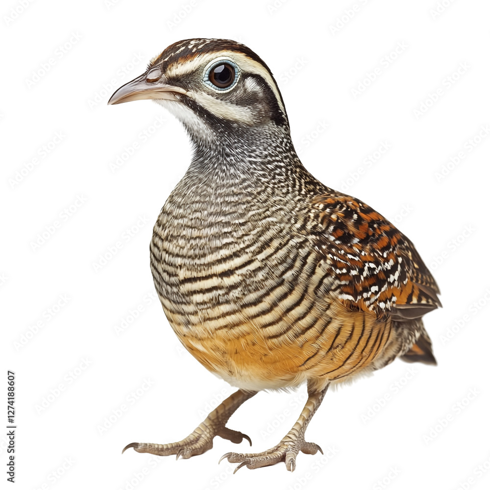 Fototapeta premium A close-up of a Quail