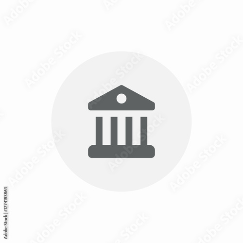 bank service icon sign vector