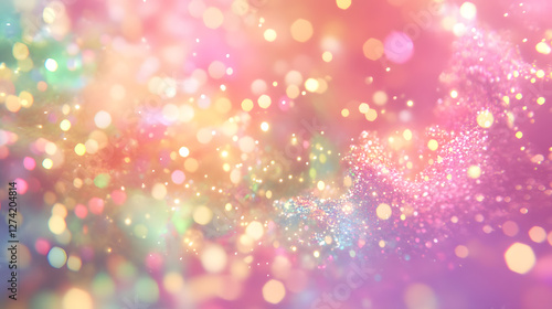 Sparkling Glitter Background