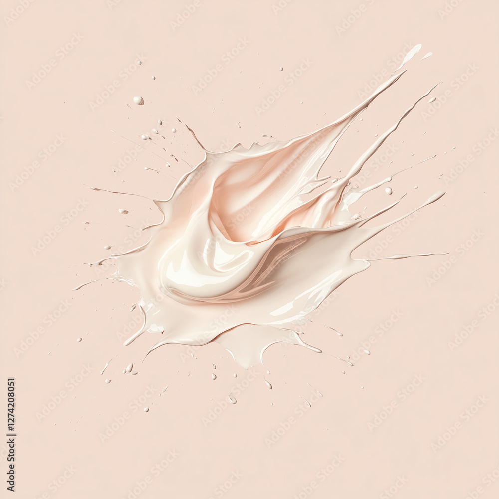 ai midjourney illustration of a light pink and cream colored moving paint splash
ai midjourney illustration of a light pink and cream colored moving paint splash