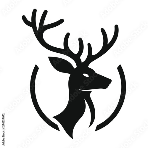 Majestic Wild Deer in Serene Forest Landscape