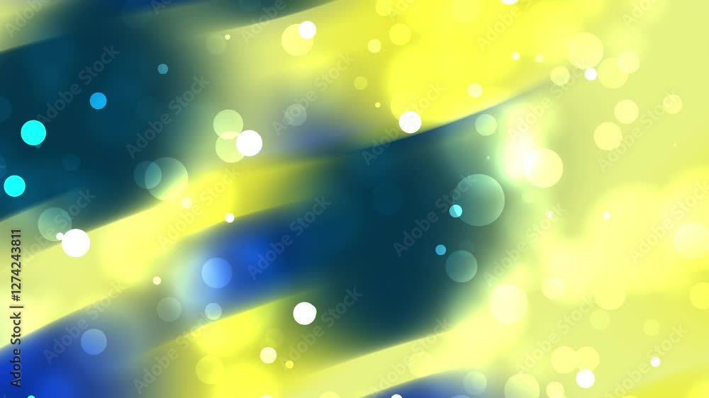 Yellow and blue gradient abstract background with bokeh lights is great for use in digital designs, webpage backgrounds, or artistic projects. Yellow and blue gradient abstract background with bokeh lights is great for use in digital designs, webpage backgrounds, or artistic projects.