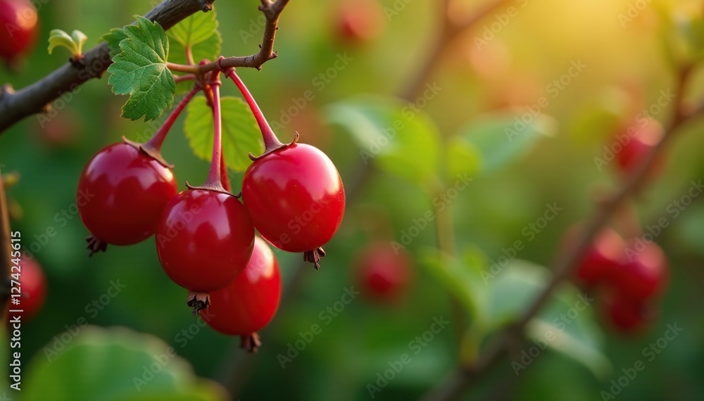 Red cranberry beans pods nestled among branches, red, field, pod Red cranberry beans pods nestled among branches, red, field, pod