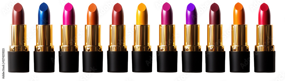 Explore a vibrant spectrum of vegan lipstick shades transparent background