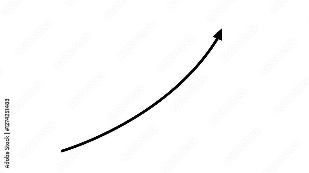 Business graph. Business growth animation. Business graph. Business growth animation.