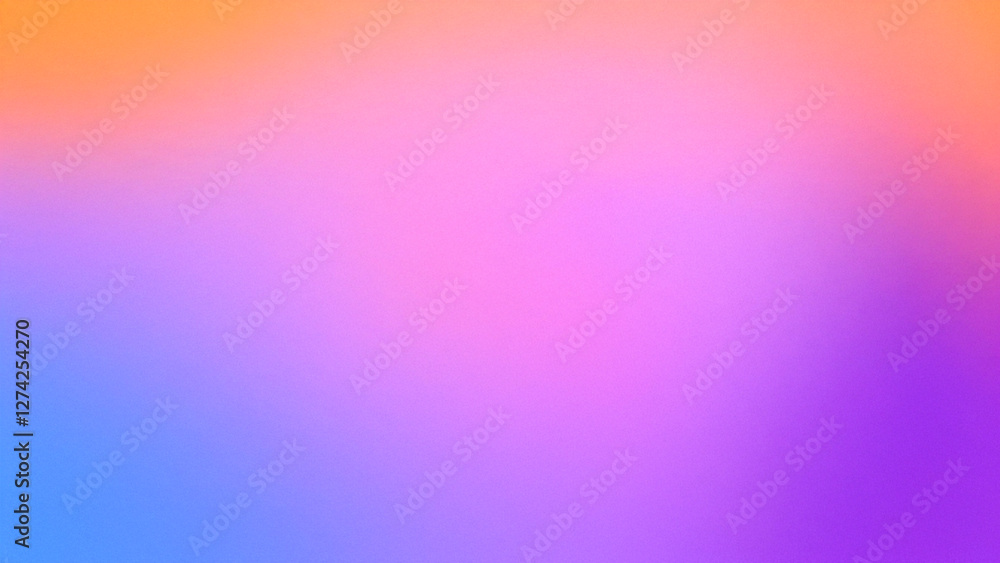 A smooth gradient background with pastel hues of purple blue pink and orange A smooth gradient background with pastel hues of purple blue pink and orange