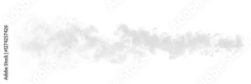 Wallpaper Mural White gray smoke vapor fumes swirls shapes transparent PNG, isolated background cutout. Misty effect, Torontodigital.ca