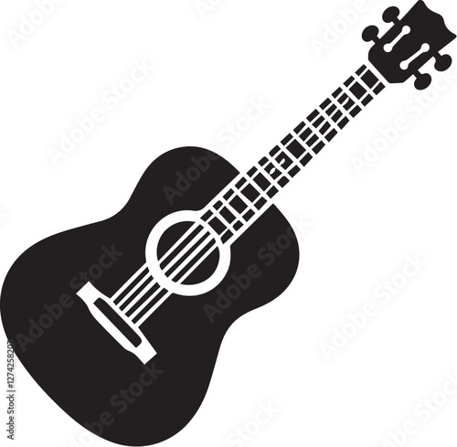 Simple vector Guitar illustration