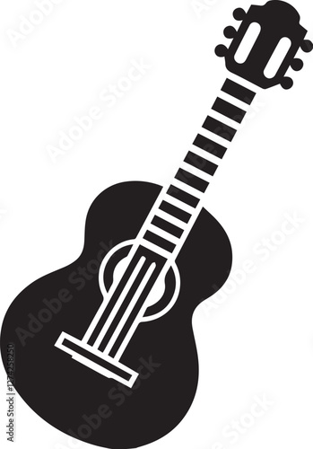 Simple vector Guitar illustration