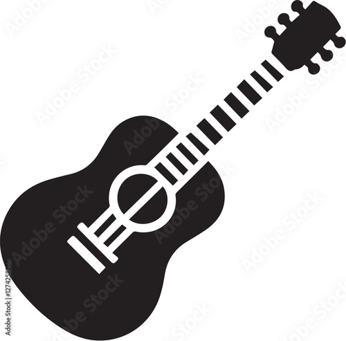 Simple vector Guitar illustration