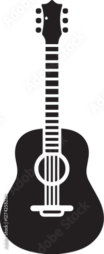 Simple vector Guitar illustration