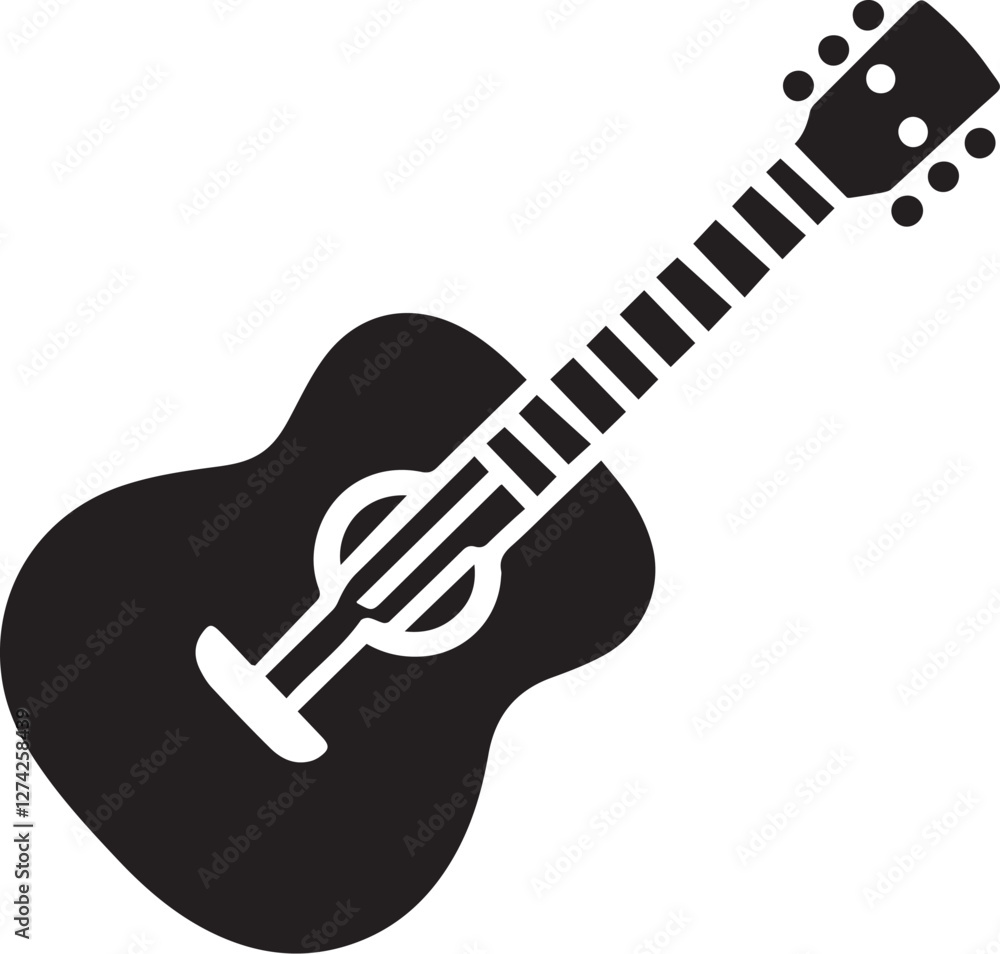Simple vector Guitar illustration Simple vector Guitar illustration