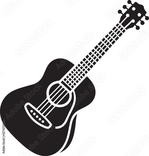 Simple vector Guitar illustration