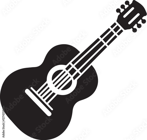 Simple vector Guitar illustration