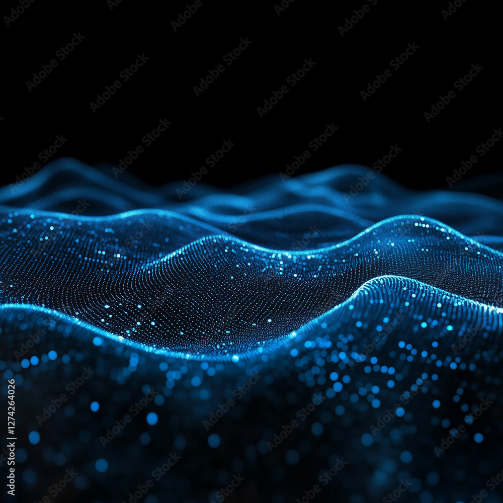 abstract blue data , copy space concept for wallpaper or background abstract blue data , copy space concept for wallpaper or background