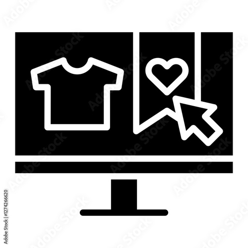 Add To Favourites Glyph Icon