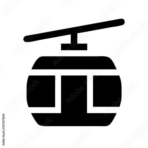 cable car icon design