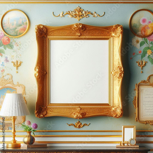 picture frame on wall