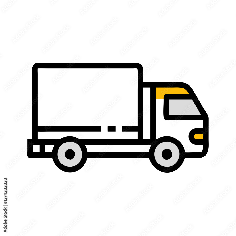 cargo truck icon design cargo truck icon design
