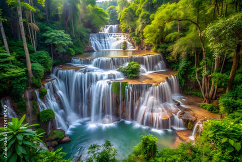 waterfall in the forest