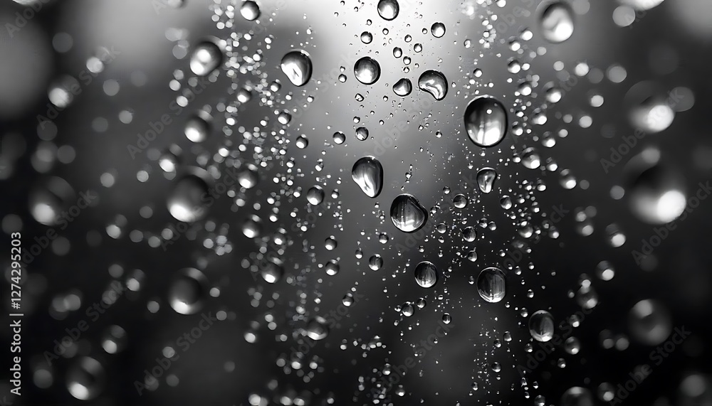 water drops on black background water drops on black background