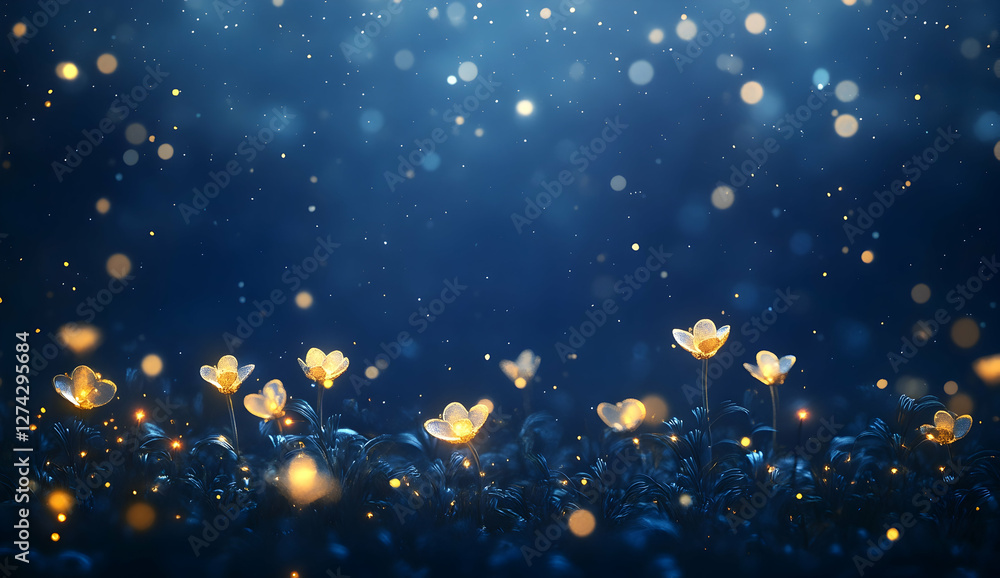 New Year, fireworks blooming in the sky New Year, fireworks blooming in the sky