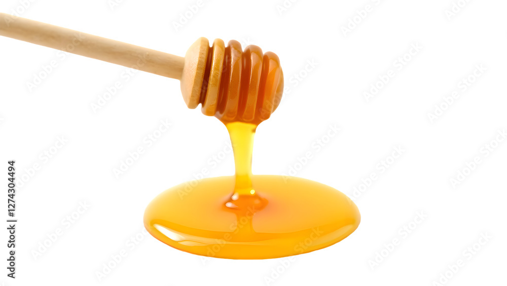 honey dripping from a wooden dipper, Honey Dripping from Wooden Dipper on Transparent background, cutout honey dripping from a wooden dipper, Honey Dripping from Wooden Dipper on Transparent background, cutout