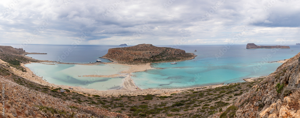 Balos Beach Panorama