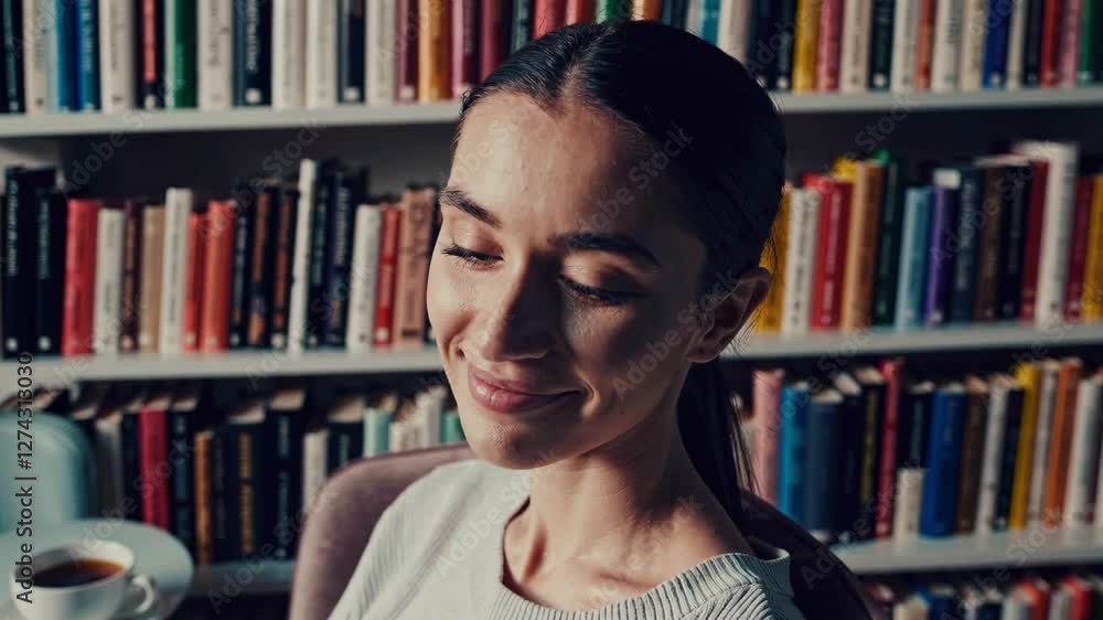 The Woman in the Library The Woman in the Library
