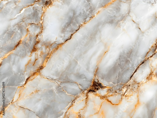 Seamless glossy marble surface with elegant veins